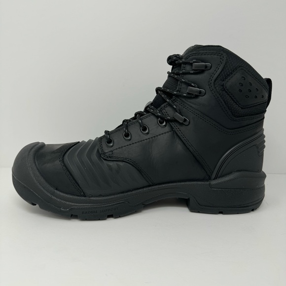 KEEN Men’s Portland 6” WP Carbon Fiber Toe Boots Utility Black Sz 11 D New $230 - Picture 6 of 14